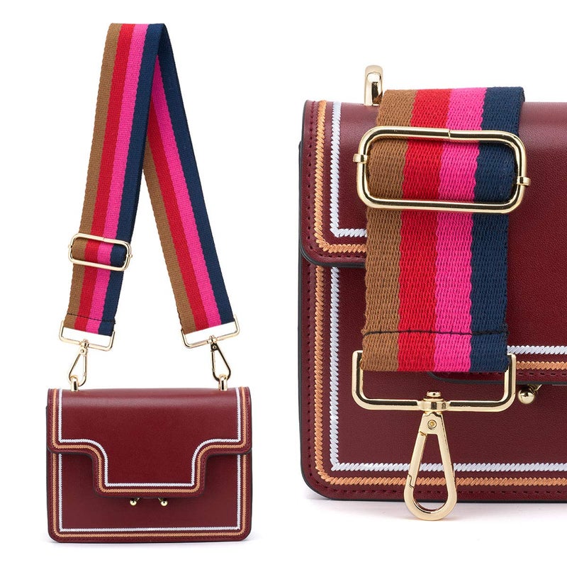 ZOOEASS Wide Shoulder Strap Adjustable Replacement Belt Crossbody Canvas Bag Handbag (wide: 1.97"(5CM) Color8) - Image 4